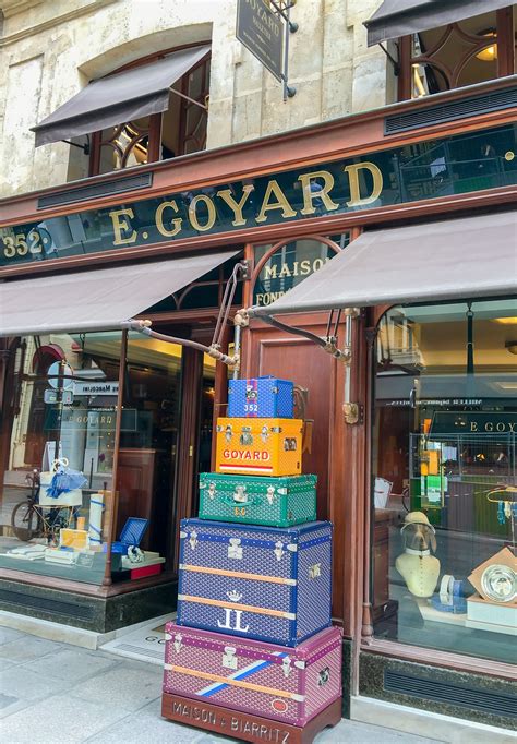 goyard paris boutique|Goyard stores worldwide.